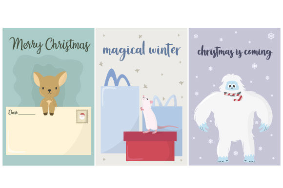 Adorable Animal Set for Festive Design