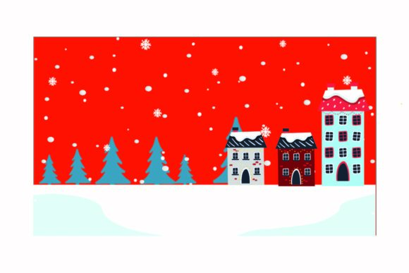 Christmas Background Illustration Simple