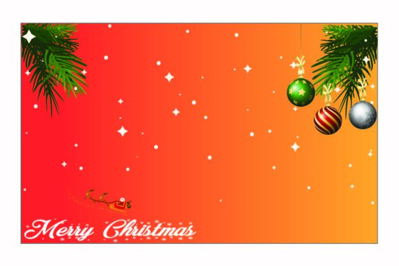 Christmas Background Illustration Simple
