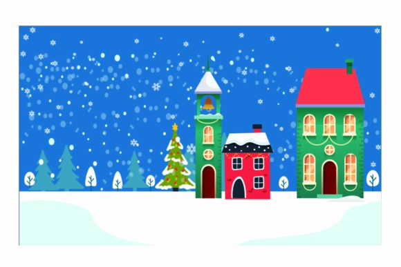 Christmas Background Illustration Vector
