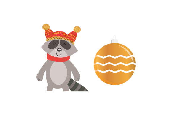 Christmas Character Ornaments Set Illustrations