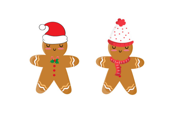 Christmas Cookies Vector Illustrations