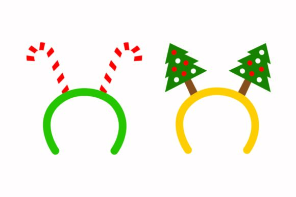 Christmas Headband Costume Illustration