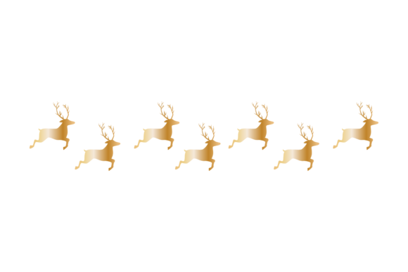 Christmas Illustration 7 Reindeer