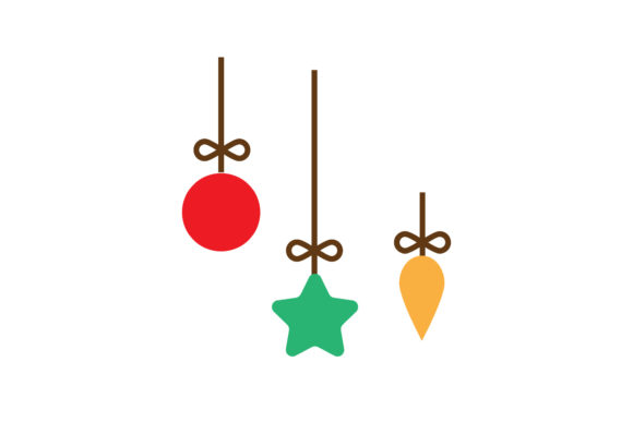 Christmas Illustration Ornaments Asset