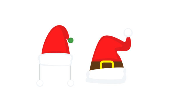 Christmas Outfit Santa s Hat Set Illustrations