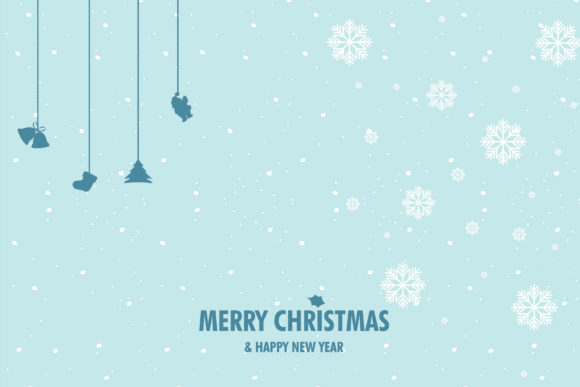 Christmas Snowflake Background