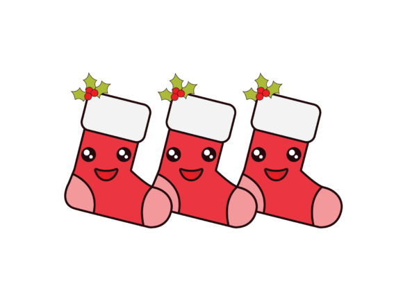 Kawaii Christmas Illustration-025