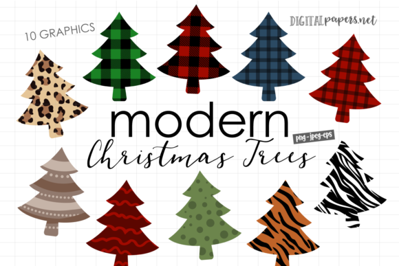 Modern Christmas Trees