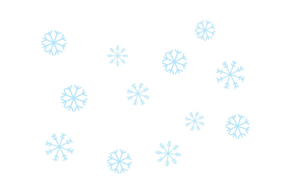 Snowflakes Christmas Vector